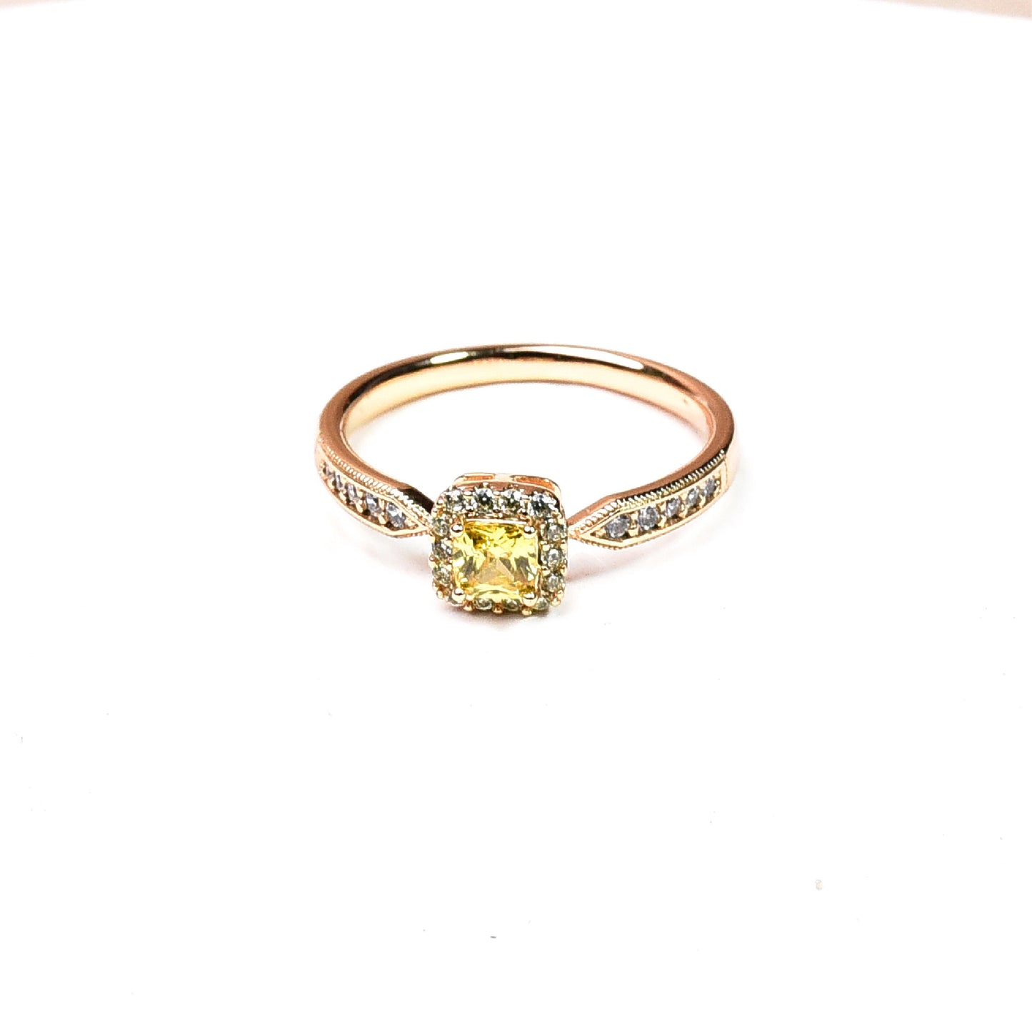 Yellow Sapphire Classic Ring