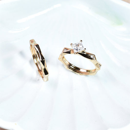 Classy Chic Dual Ring